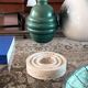 Travertine vide poche / ashtray, Cerri Nestore, Italy, 1970s