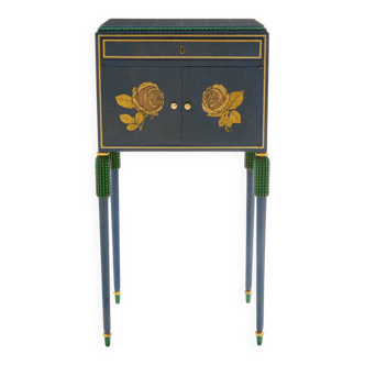 Small cabinet in painted beech by Paul Follot circa 1920