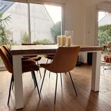 Raw oak table