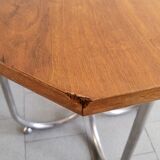 Vintage art deco pedestal table 1930