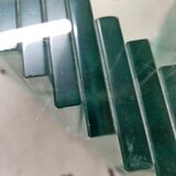 Italian glass coffee table 1970s
