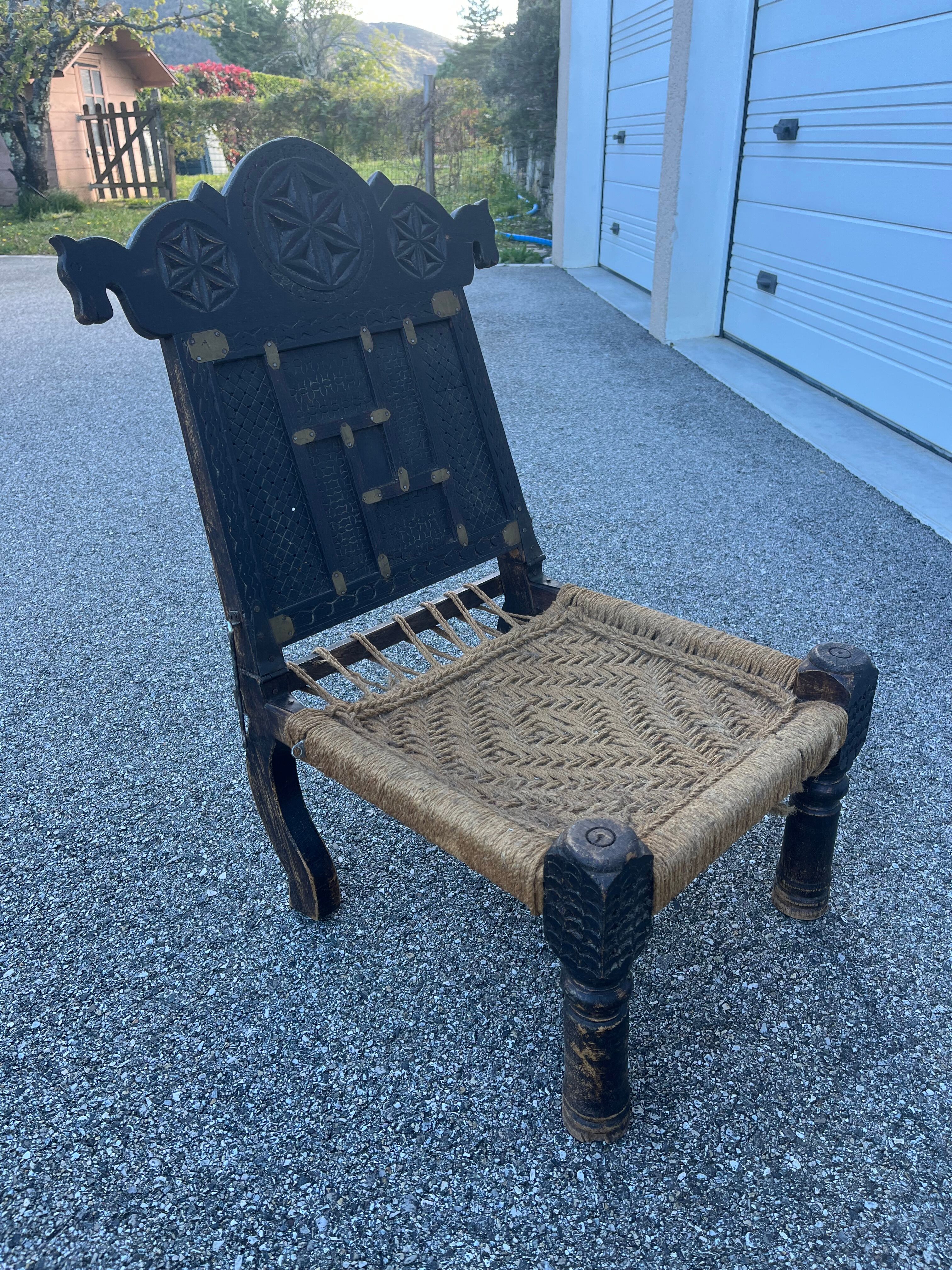 Ancient tribal chair
