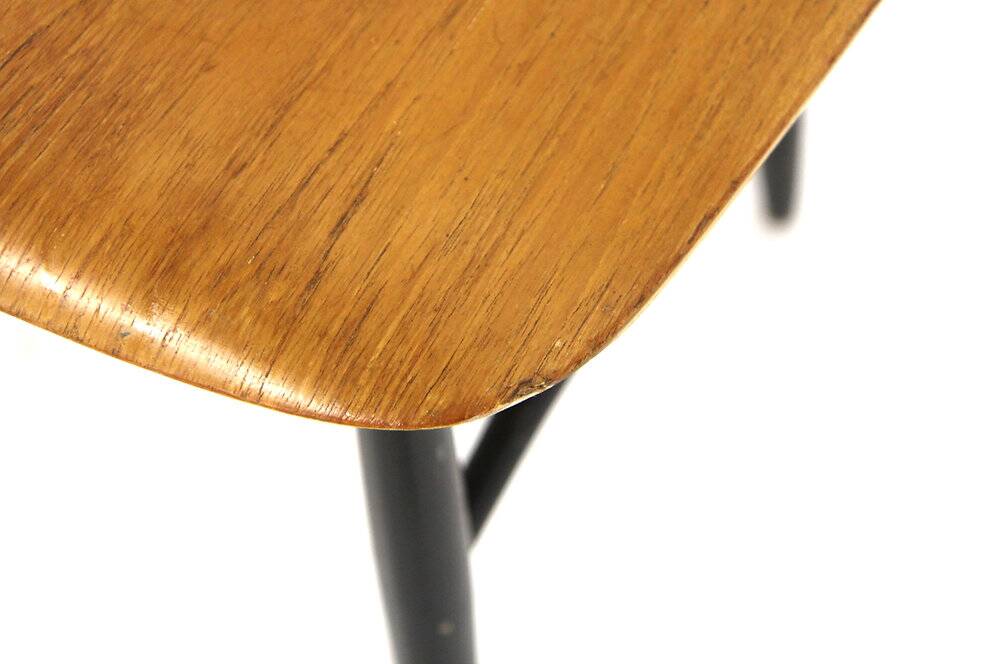Set de 2 chaises "Fanett" en teck par Ilmari Tapiovaara, Suède, 1960
