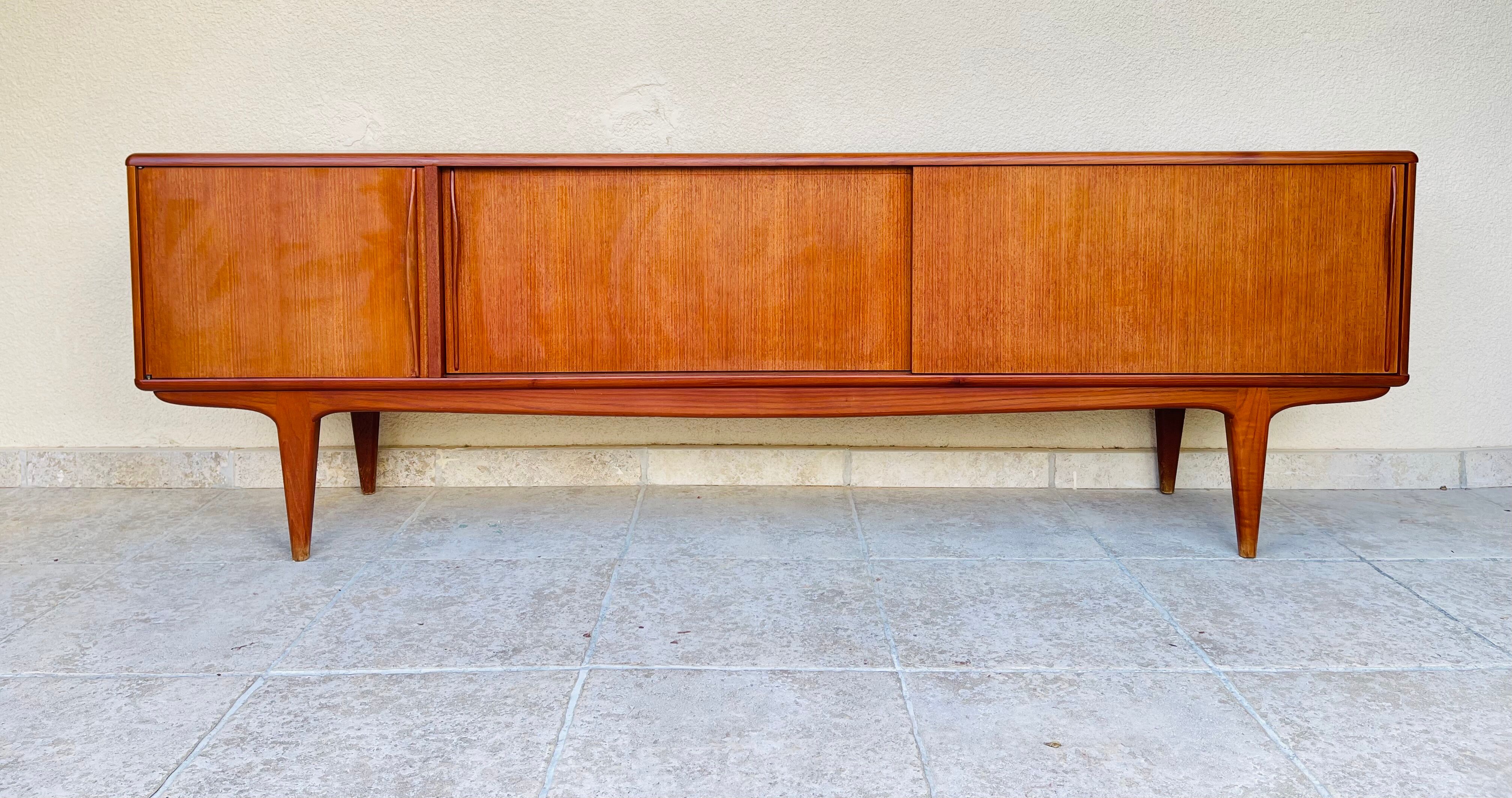 Scandinavian teak sideboard