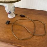 Lampe de chevet Vintage pied en porcelaine