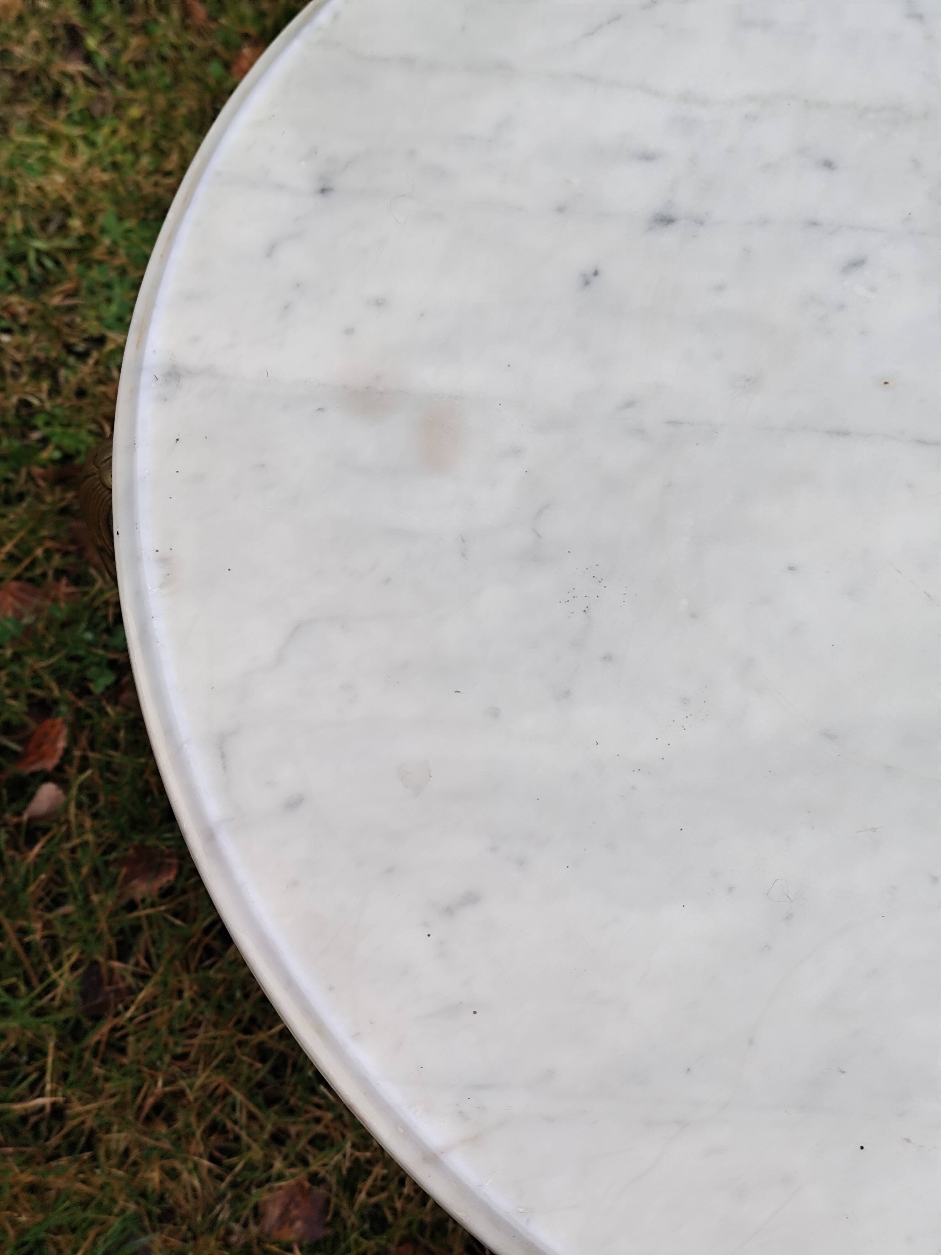 Red coffee table alabaster side table