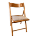 Chaise pilante en bois année 70/80