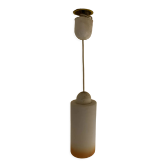 Suspension tube en verre