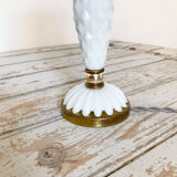 Pineapple opaline table lamp