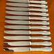 Christofle Cluny, 12 cheese dessert knives 19.5 cm excellent condition