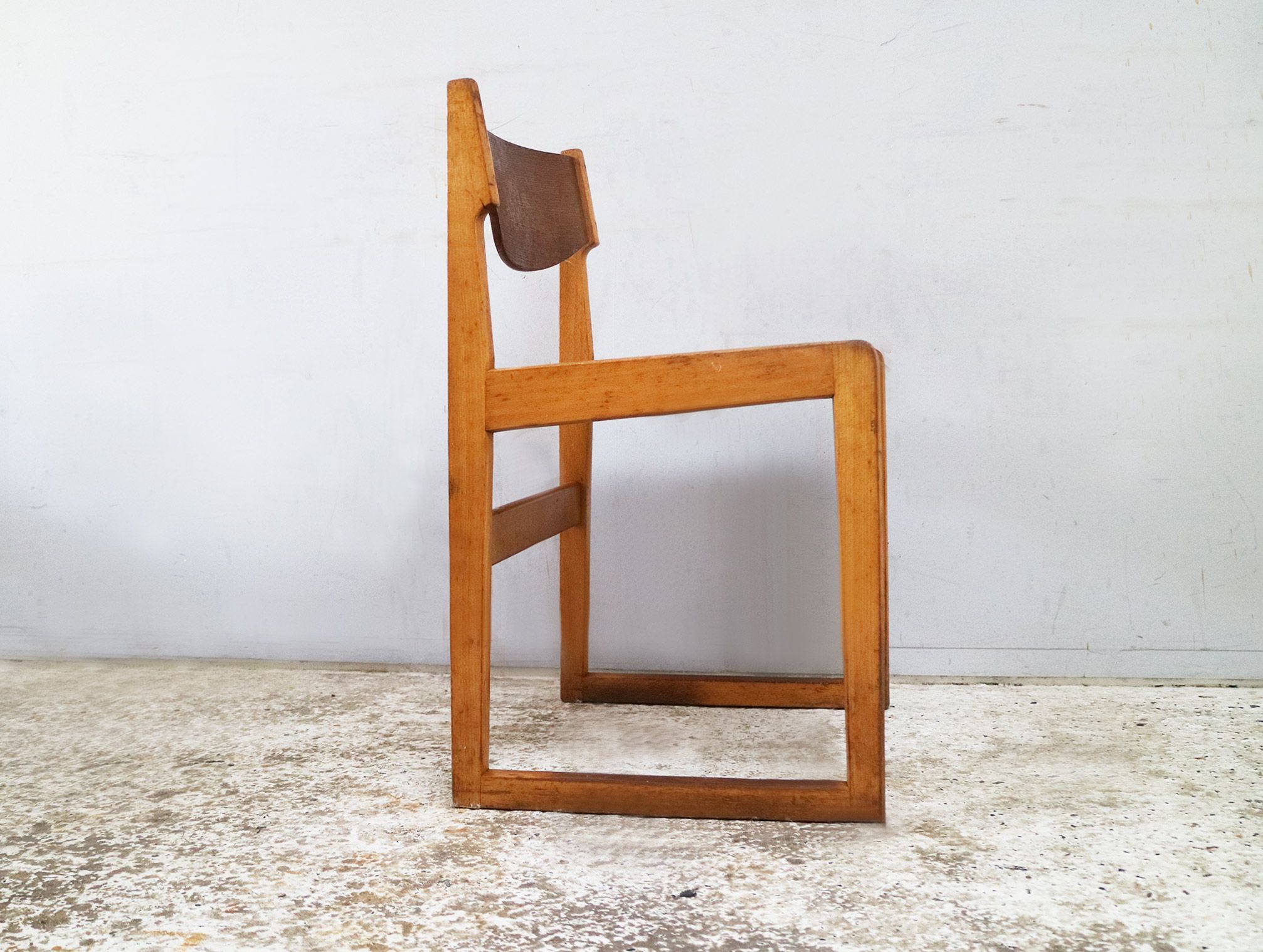 4 Danish mid century chairs by Kvetny & Sønners