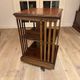 mahogany revolving bookcase