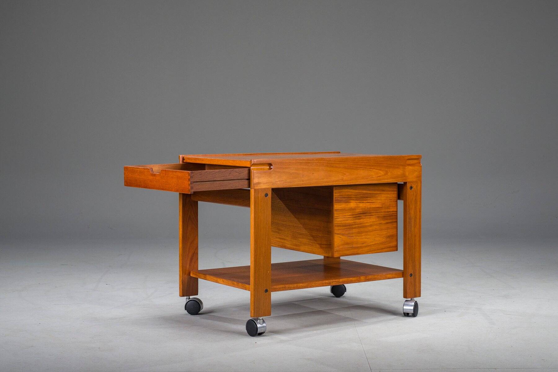 Mid-century modern Danish teak bar model 703 by Aksel Kjersgaard, 1960s