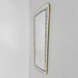 Tapered vintage mirror, 80x43 cm