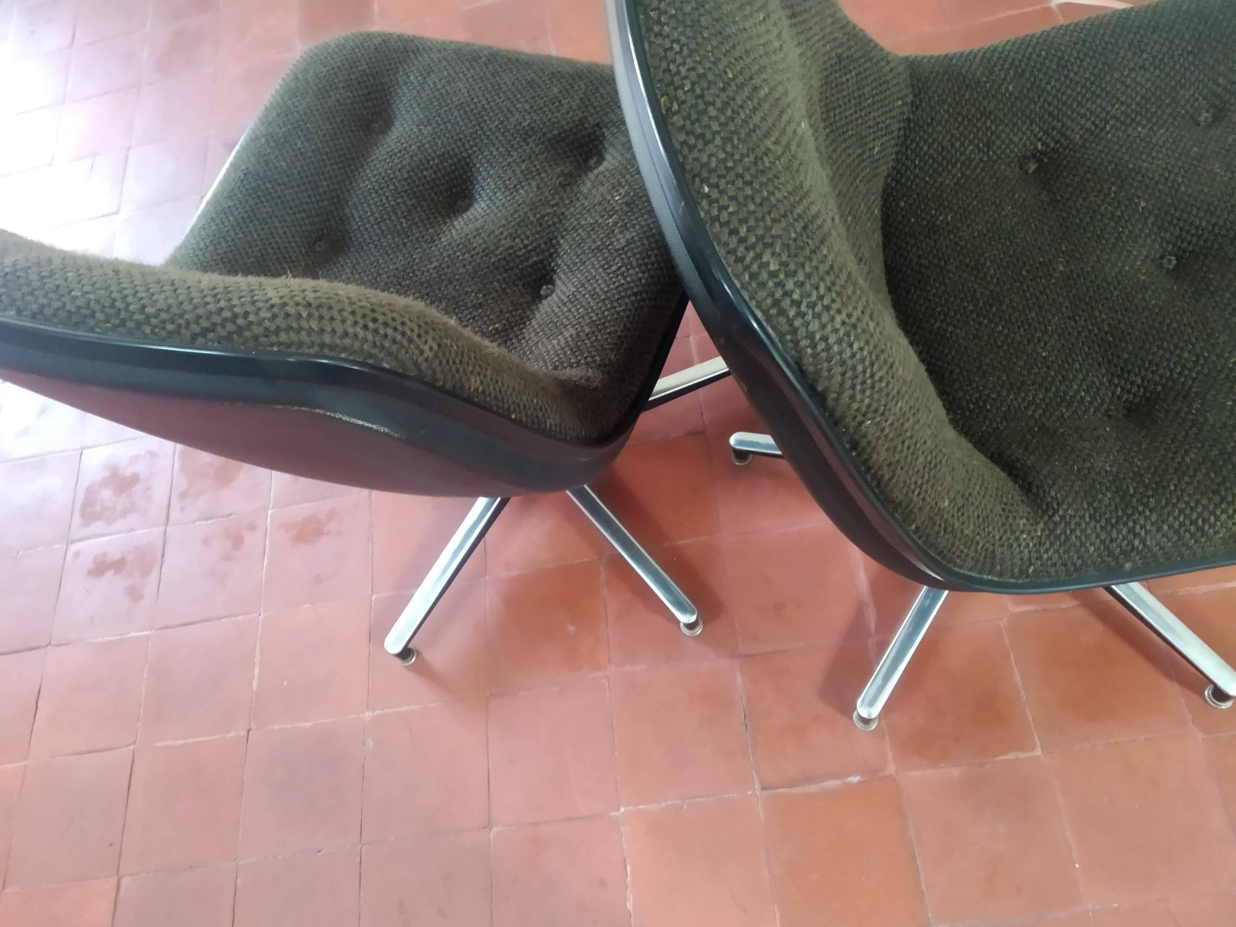 Pair of Vintage Strafor Office Chairs