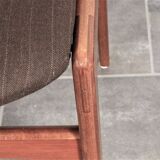 Set of 4 teak dining chairs by Erik Buch for Anderstrup 1950s