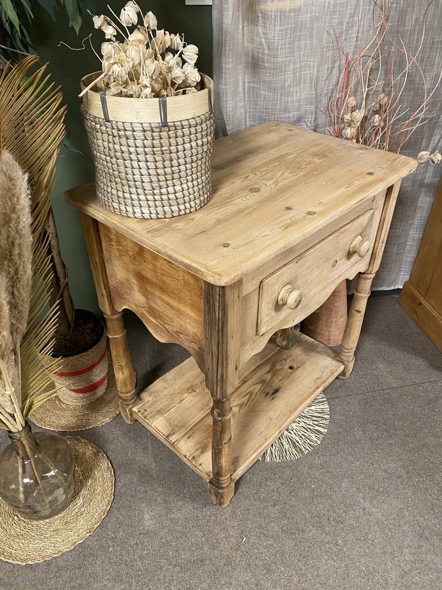 Wooden console