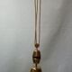Adjustable scandinavian  brass ceiling lamp from the 70s
