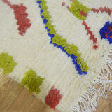 Handmade tribal berber carpet 268 x 193 cm