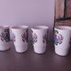 4 cups, Villeroy and Boch ceramic tumblers