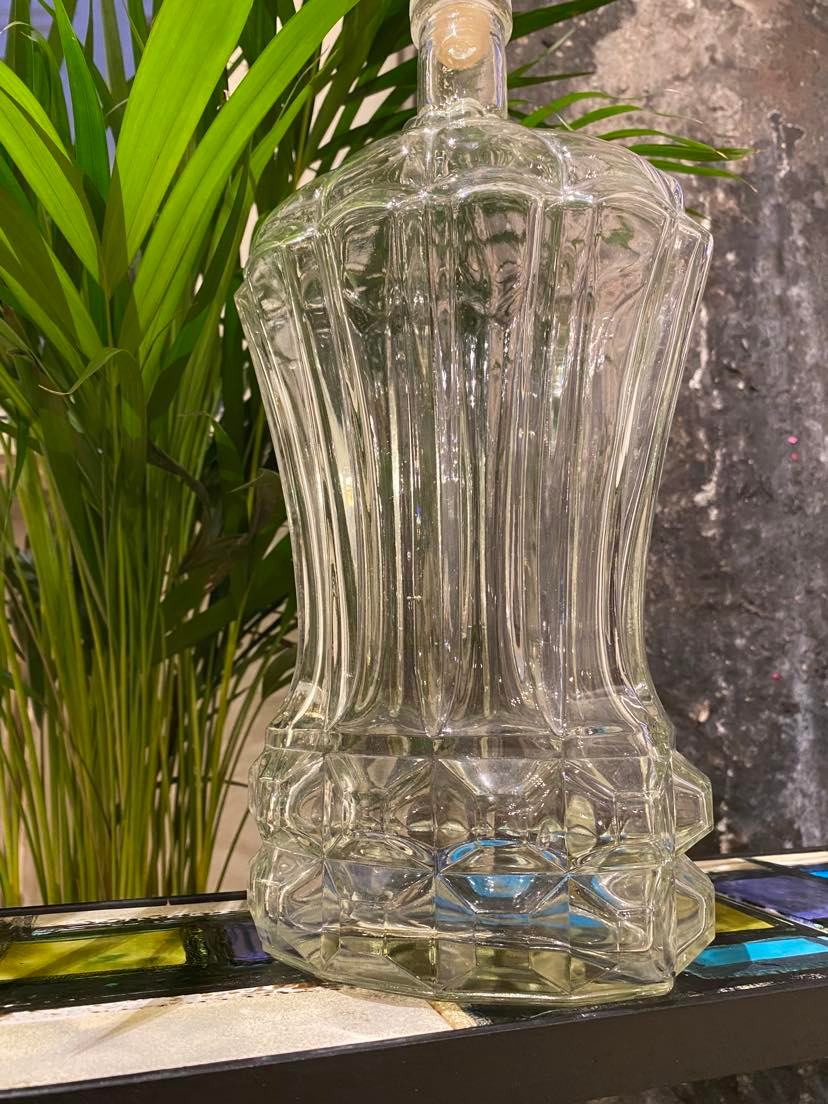 Glass shell decanter