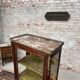 Mahogany showcase Louis XVI XIX style Century