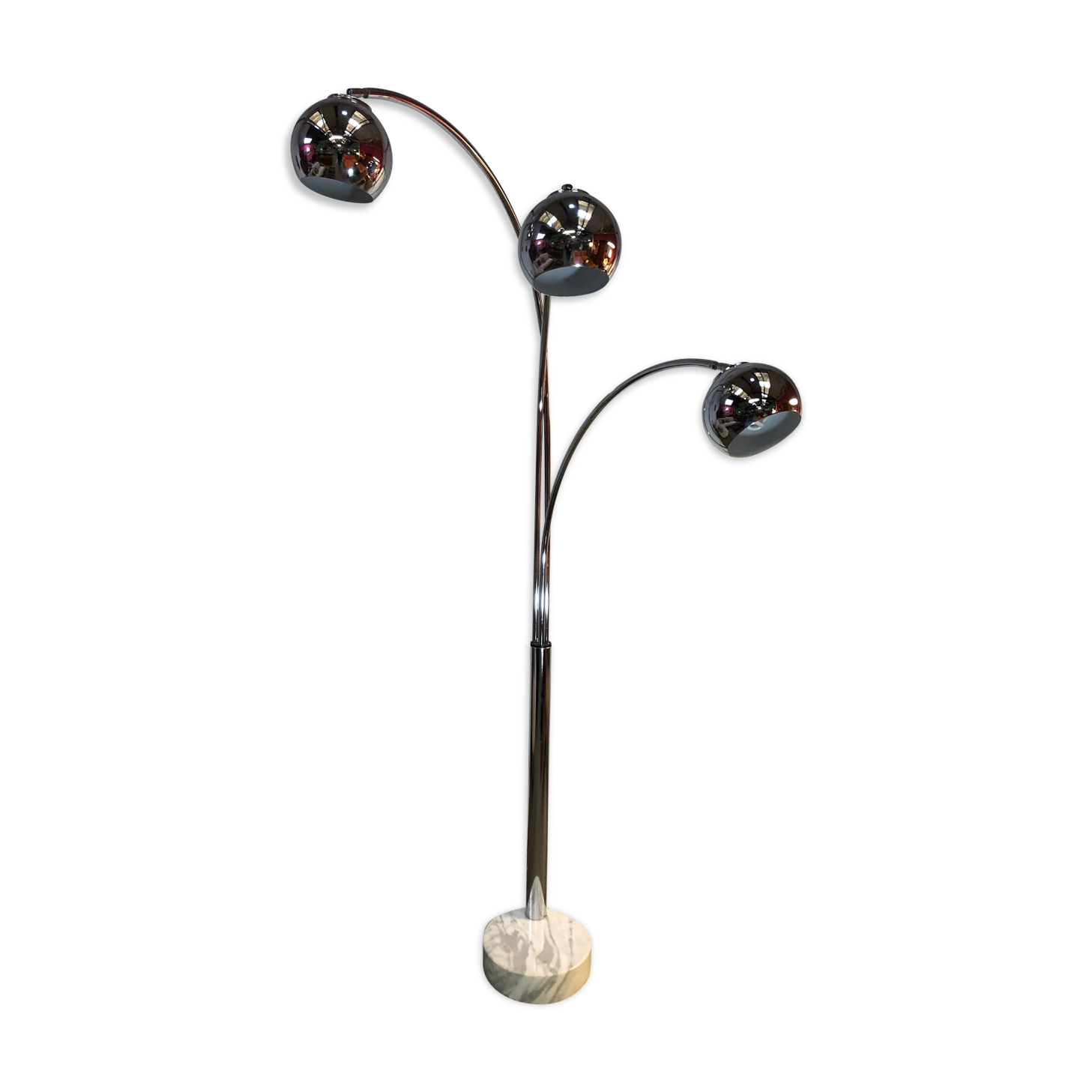 floor lamp lily of the valley design goffredo reggiani 1970