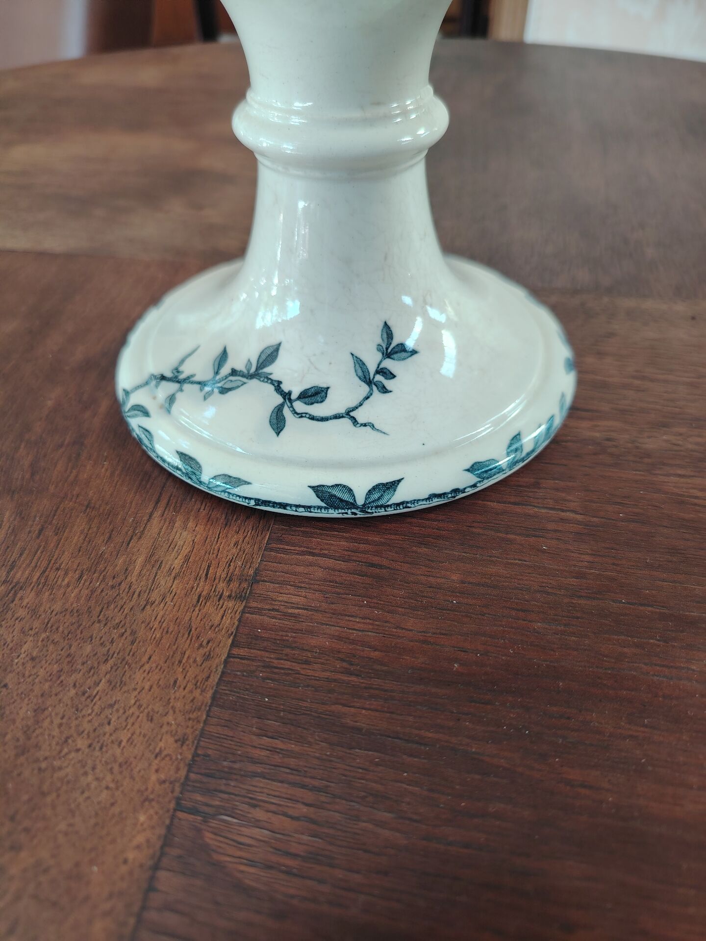 Footed bowl "compotier" in earthenware Choisy-le-Roi HB&Cie Oxford
