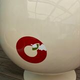 Pair of vintage space age ball chairs