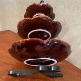 Vintage display stand in Vallauris ceramic