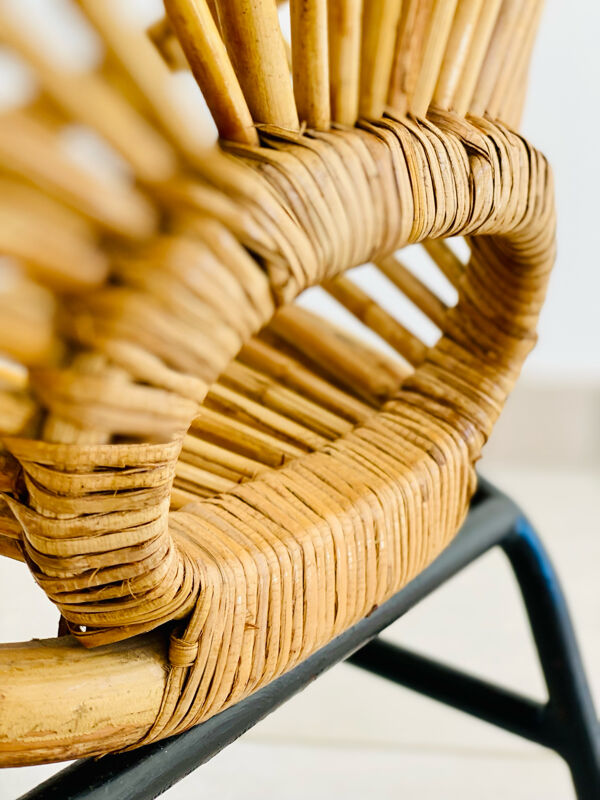 Salon en rotin pour enfants