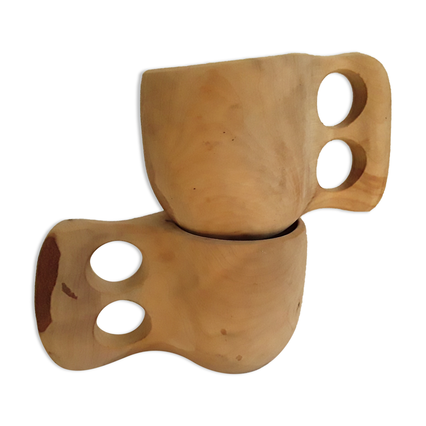 Natural and ecological wood cups