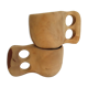 Natural and ecological wood cups