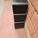 Table gigogne bois noir vintage