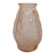 Old pink blown glass soliflore