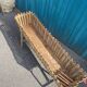 Large vintage bamboo planter