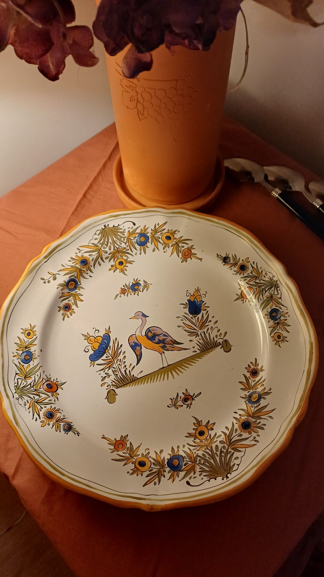 Soupière et son plat " Le Renoleau"