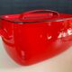 Vintage enamelled cast iron casserole dish