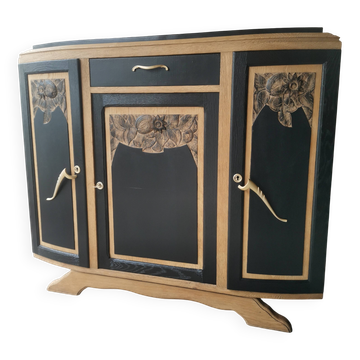 Buffet Art Déco noir
