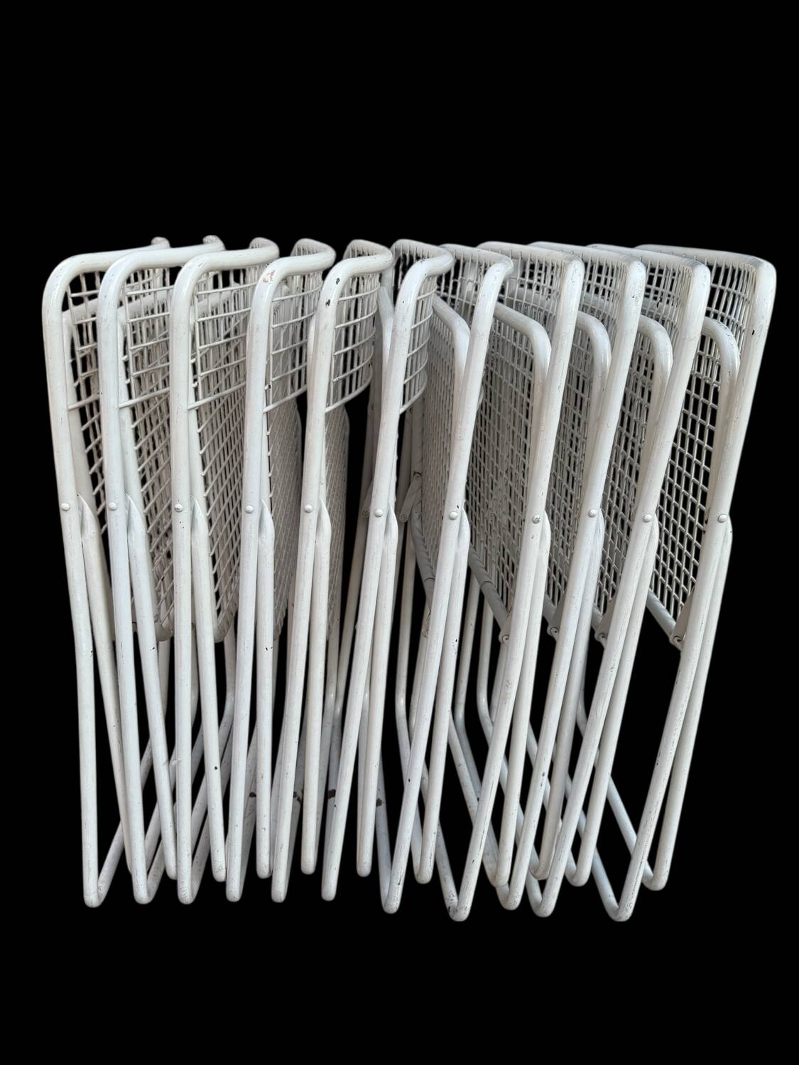 Ted Net Folding Chairs by Niels Gammelgaard for IKEA, 1970s, Set of