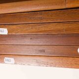 Danish mid-century walnut shelving unit in the style of Poul Cadovius, 1960s