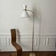 Adjustable Diabolo floor lamp in brass - 1950s