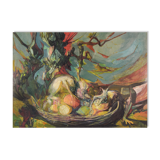 Oil on canvas influence of martin brothers