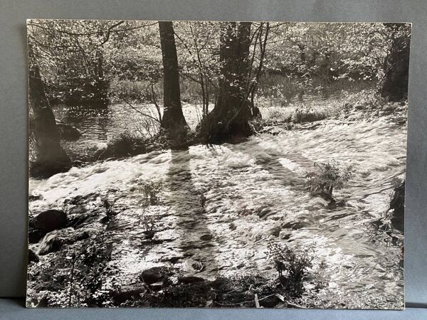 Photo argentique Bernard Darot L'Eau Vive Photo Club Nantais XXe