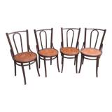 4 vintage bistro chairs