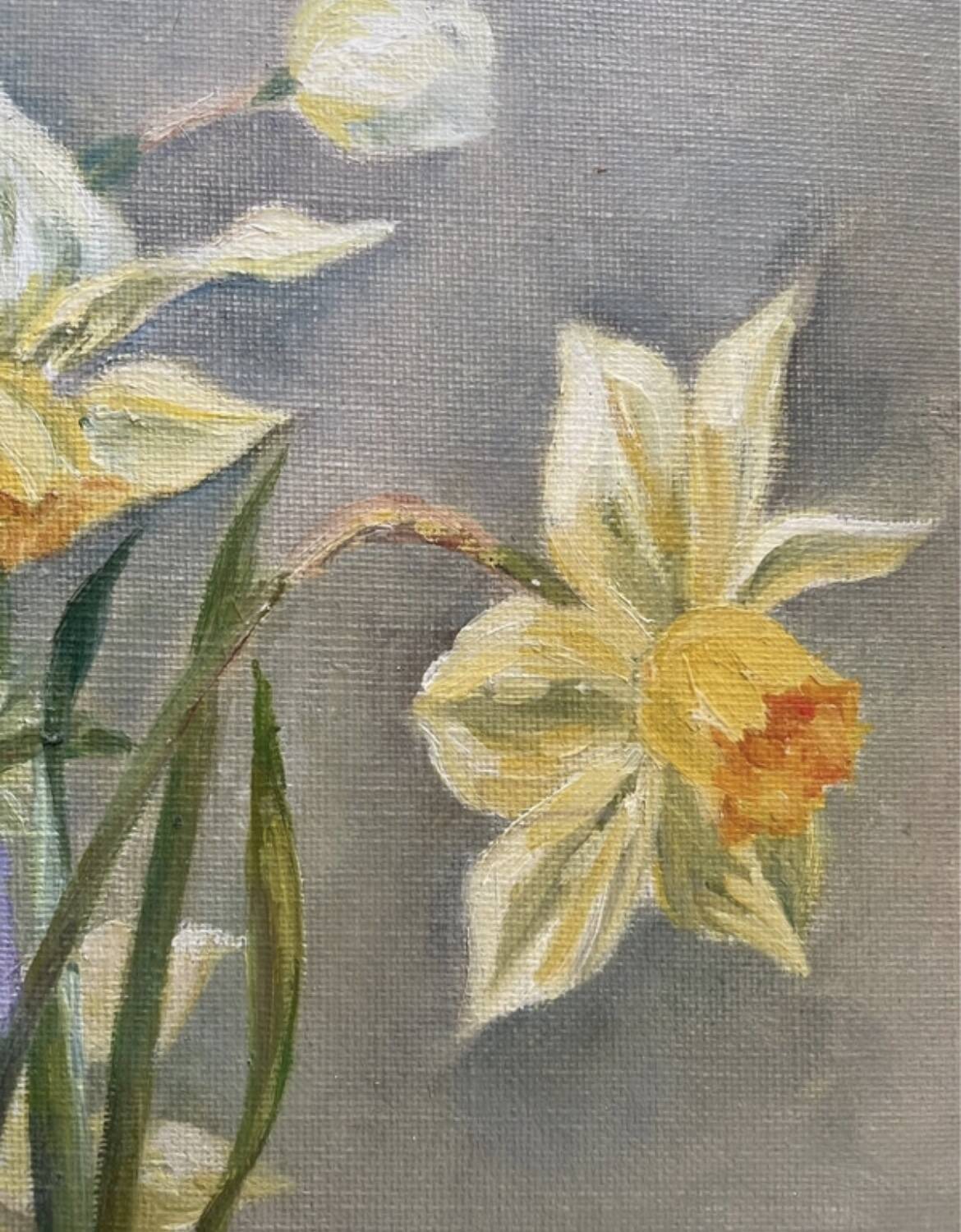 Ancient floral tableau