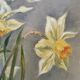 Tableau ancien floral