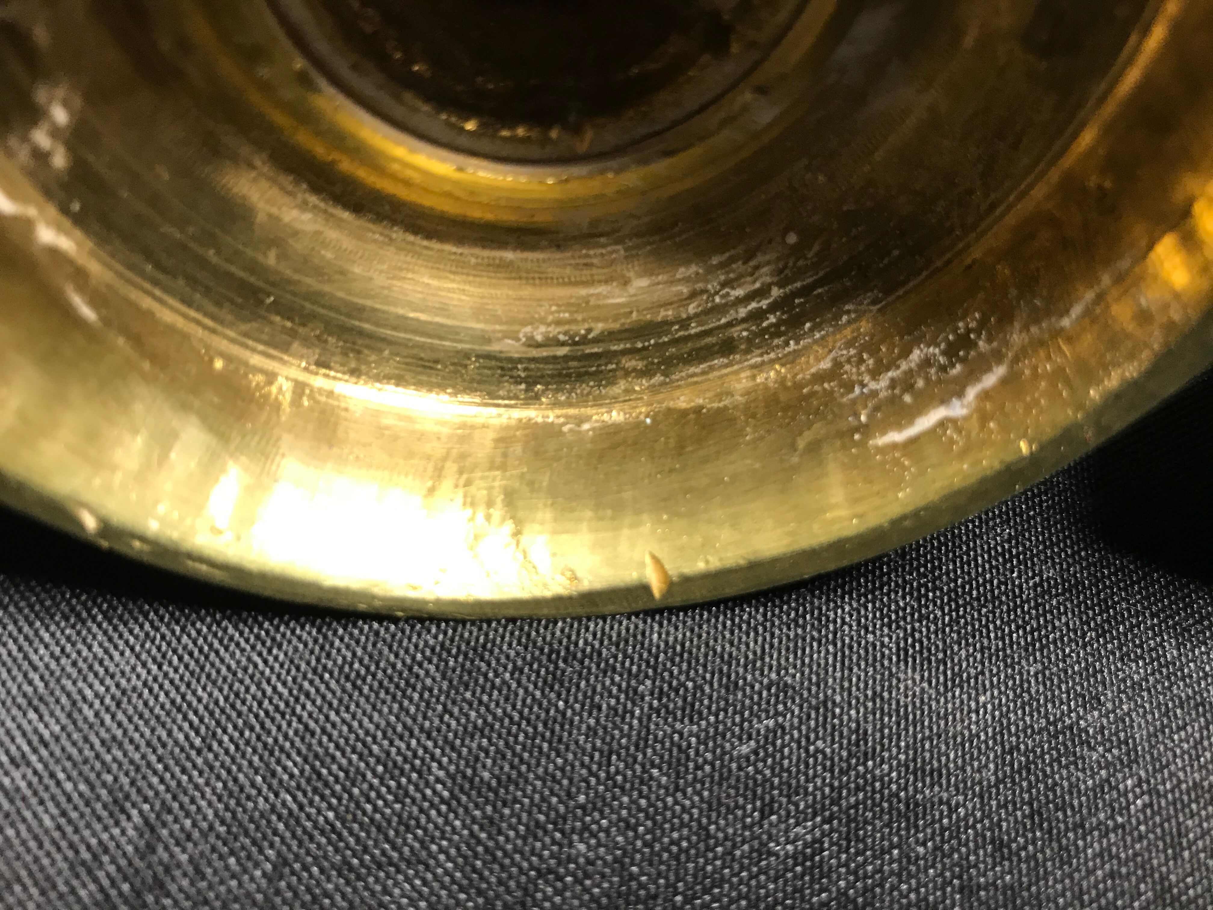 1410 Small candlesticks (2) - Louis XVI bronze