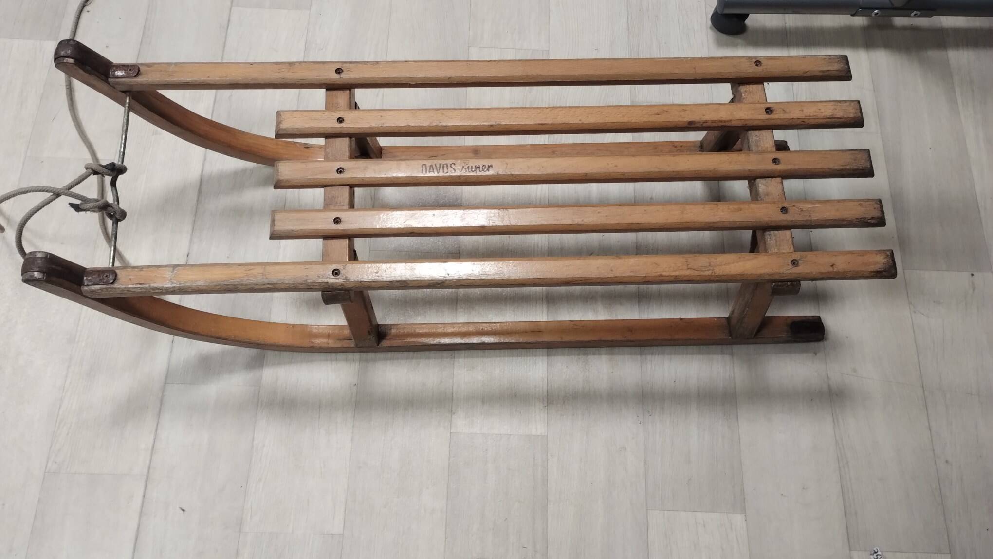 Luge vintage "Davos super"