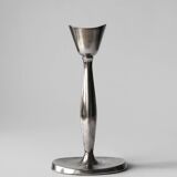 Cohr Silver Plated Candlestick, Denmark, 1960s
